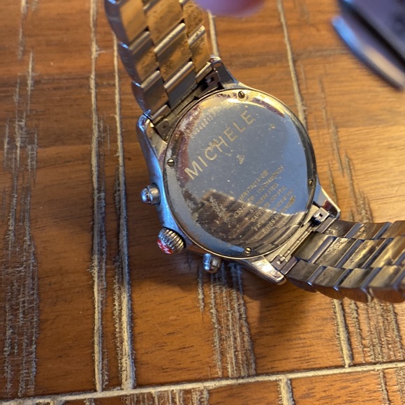 Michele Jetway Diamond Bracelet Watch - Picture 8 of 13